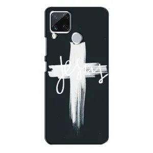 Християнські Чохли для Realme C15 (AlphaPrint) (Ісус)