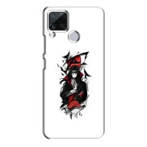 Чехлы на тему: Итачи Учиха для Realme C15 (AlphaPrint) (Итачи с атрибутами)