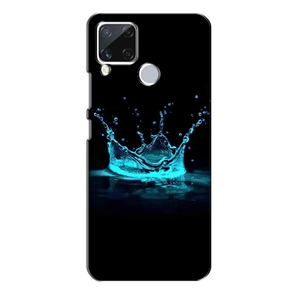 Чохол з принтом «Крапля корони» для Realme C15