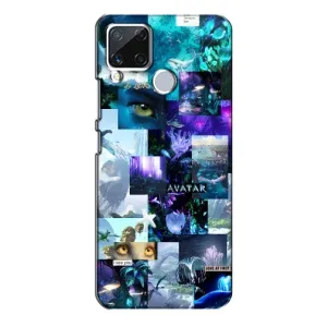 Чехлы с фильма АВАТАР для Realme C15 (AlphaPrint) (коллаж Аватар)