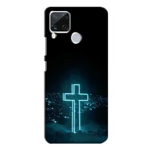 Чехол для Realme C15 (AlphaPrint) - (Христианские)