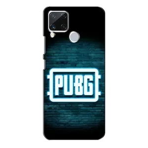 Чеjхол PUBG для РєалМє С15 (AlphaPrint) (Лого PUBG)