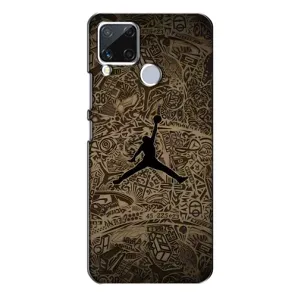 Чехлы для Realme C15 - с картинкой JORDAN (AlphaPrint)