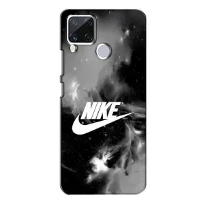 Чехол для Realme C15 - с принтом Найк (AlphaPrint) (Лого Найк)