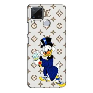 Чехли для Realme C15 - Скрудж МакДак Louis Vuitton (PREMIUMPrint) (Макдак на стилі)