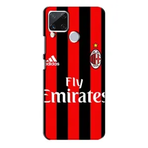 Чехлы для Realme C15 (VPrint) - Футбольные клубы (Milan)