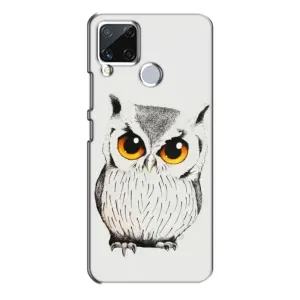 Чохол з пташками на Realme C15 (VPrint) (Мила Сова)