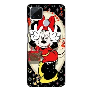 Чохол Disney Mouse Realme C15 (PREMIUMPrint) (Мінні peace)