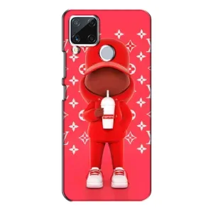 Крутые Чехлы Луи Виттон для Realme C15 (AlphaPrint) (Модный стиль)