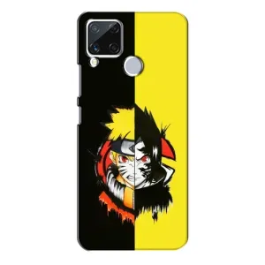 Naruto Anime Чехлы для Реалми С15 (AlphaPrint) (Наруто-Итачи)