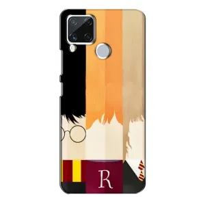 Чехлы с Гарри Поттером для Realme C15 (AlphaPrint) (обложка Гарри Поттера)
