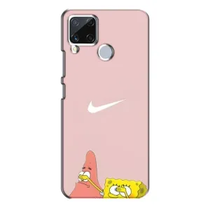 Чохол з принтом «Патрік і Губка» для Realme C15