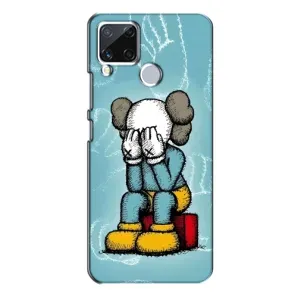 Чохли для Realme C15 - Bearbrick Louis Vuitton (PREMIUMPrint) (Плач Bearbrick)