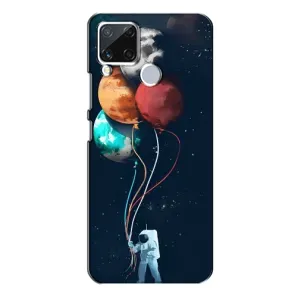 Космічні Чохли для РєалМє С15 (VPrint) (Планети кульки)