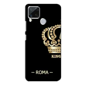 Чехлы для Realme C15 (VPrint) - Футбольные клубы (Roma)