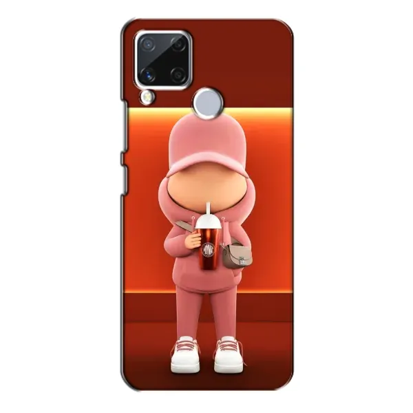Чохол з принтом «З Кавою» для Realme C15