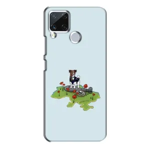 Чехлы с картинкой собаки Патрон для Realme C15 (AlphaPrint) (Сапер Пес)