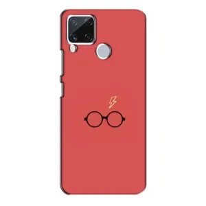 Чехлы с Гарри Поттером для Realme C15 (AlphaPrint) (шрам и очки)