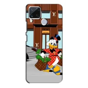 Чехли для Realme C15 - Скрудж МакДак Louis Vuitton (PREMIUMPrint) (Скрудж ЛВ)