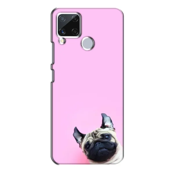 Чохол з принтом «Смішна собака» для Realme C15