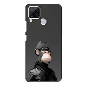 Чехлы с Обезьянами NFT для Realme C15 (AlphaPrint) (стильная обезьяна NFT)