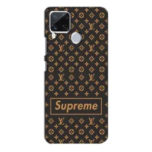 Чехол для Realme C15 с картинкой Supreme (AlphaPrint) (Supreme LV)