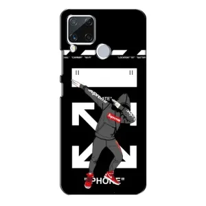 Чехол для Realme C15 с картинкой Supreme (AlphaPrint)
