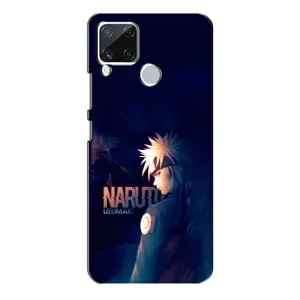 Naruto Anime Чехлы для Реалми С15 (AlphaPrint) (тень Наруто)