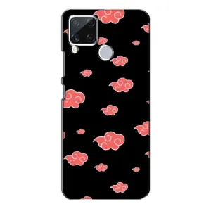 Чехлы Персонажи Аниме Наруто для Realme C15 (AlphaPrint) (Тучки Аниме)
