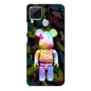 Чохли для Realme C15 - Bearbrick Louis Vuitton (PREMIUMPrint) (Яскравий Bearbrick)