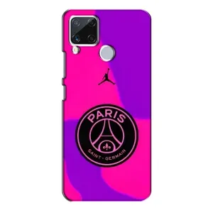 Чехлы PSG для Realme C15 (AlphaPrint) (яркий ПСЖ)