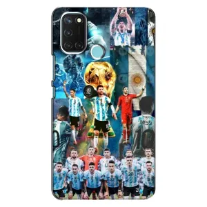 Чехлы Месси для Realme C17 (AlphaPrint) (Аргентина Месси)
