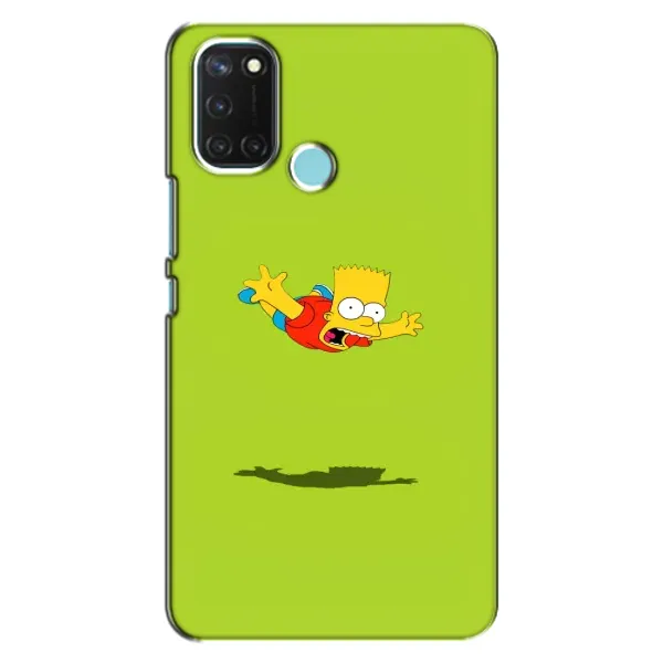 Чехол с принтом «Барт Симпсон» для Realme C17