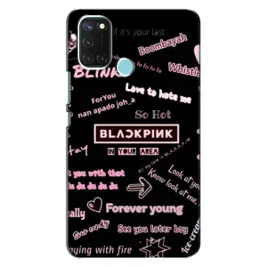 Чехол с музыкальной группой для Realme C17 (BLACKPINK)