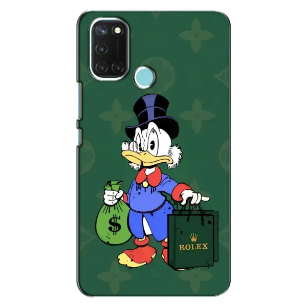 Чехол с принтом «Богатая Утка» для Realme C17