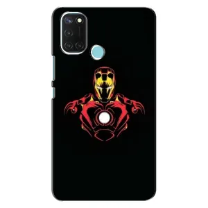 Чехлы с героями Марвел Realme C17 (VPrint) (Человек железный)