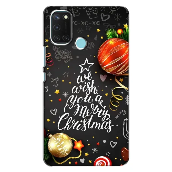Чехол с принтом «Елочка» для Realme C17 Чехол с принтом «Елочка» для Realme C17