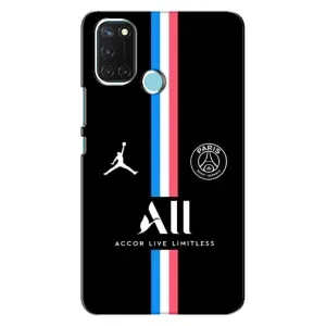 Чехлы PSG для Realme C17 (AlphaPrint) (футболка ПСЖ)