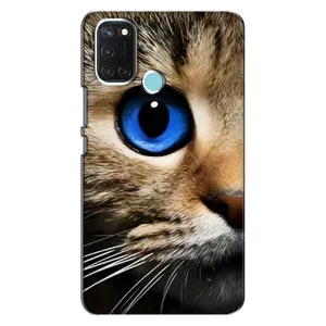 Чехлы с Котиками для Realme C17 (VPrint) (Глаз кота)