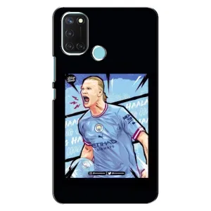 Чехлы с футболистом Ерлинг Холанд для Realme C17 (AlphaPrint) (гол Эрлинг Холланд)