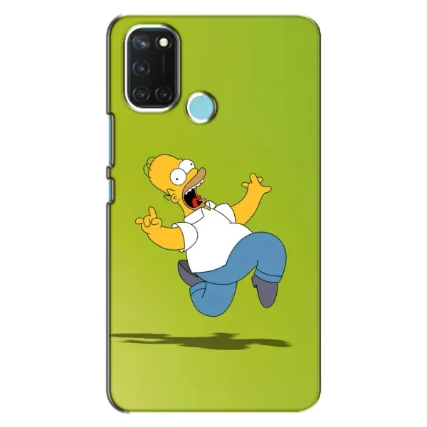 Чехол с принтом «Гомер Симпсон» для Realme C17