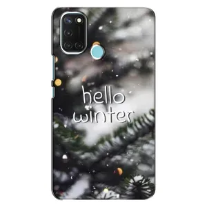 Новогодние, Праздничные Чехлы для Realme C17 - 2024 год (Hello winter)
