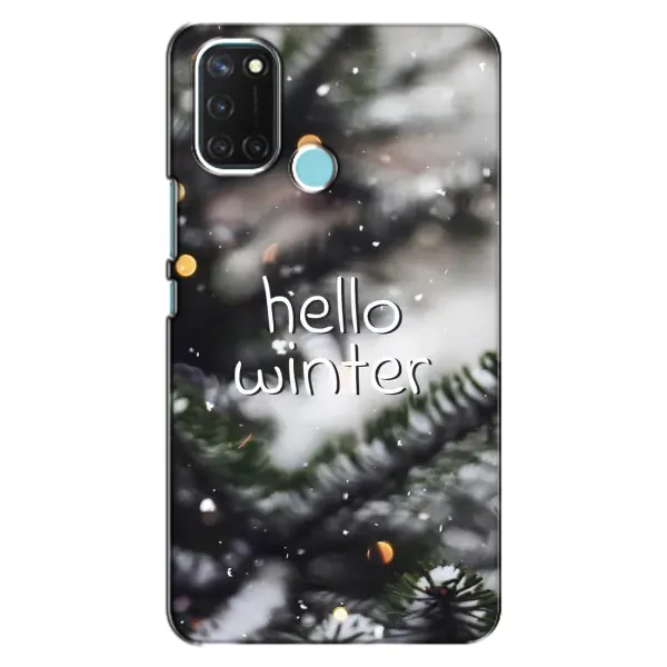 Чехол с принтом «Hello winter» для Realme C17 Чехол с принтом «Hello winter» для Realme C17