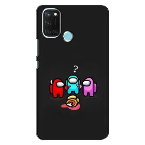 Чехол Амонг Ас для Realme C17 (AlphaPrint) (Импостер)