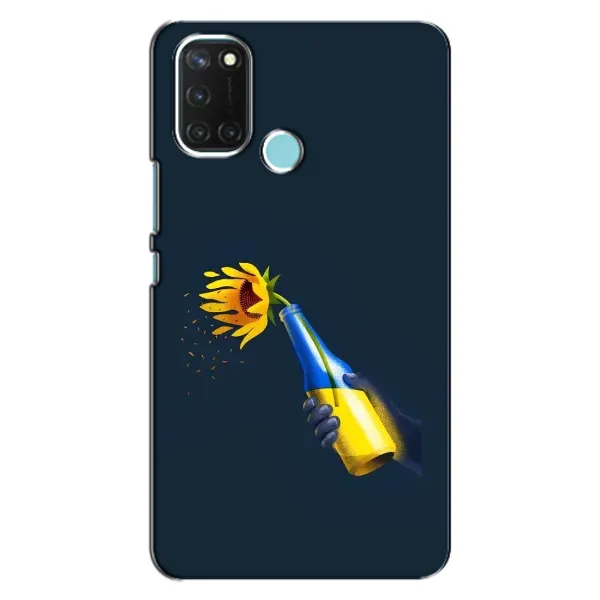 Чехол с принтом «Коктейль молотова» для Realme C17