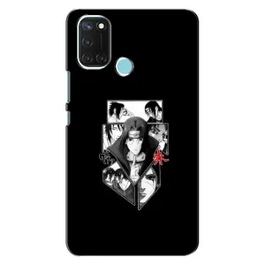 Чехлы на тему: Итачи Учиха для Realme C17 (AlphaPrint) (коллаж Итачи)