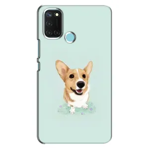 Чехлы с собаками для Realme C17 (VPrint) (Корги)