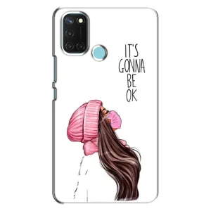 Чехол с печатью для Realme C17 - (Мода) (AlphaPrint) (Коронавирус)