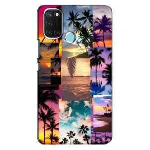 Силиконовый чехол с КАРТИНКАМИ лето для Realme C17 (AlphaPrint) (Летний отпуск)