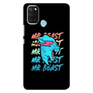 Чехлы Мистер Бист для Реалми С17 (logo Mr beast)